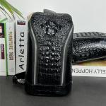 Authentic Crocodile Skin Men's Casual Chest Bag Small Travel Purse Genuine