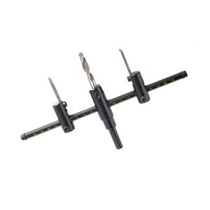 Wholesale Black Oxide Adjustable Circle Hole Cutter 30-200mm Heat Treatment from china suppliers