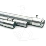 Industrial Outdoor Metal Electrical Conduit Rust Proof 1/2 Inch X 10 Emt Conduit