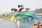 Custom Kids Water Play Equipment , Childrens Fun Play Fiberglass Slides