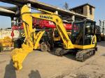 Used Komatsu Pc56-7 Excavator With Original Hydraulic Valve In Low Hours In