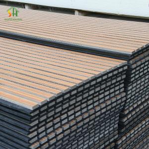 Wholesale 4x8ft E0 Grade Acoustic Slat Wall Panel MDF Wood Slat Wall Decorative from china suppliers