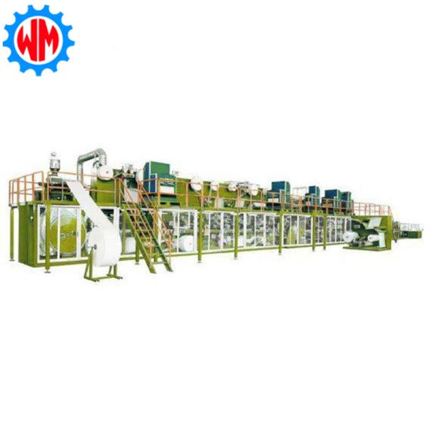Stable Accurate Adult Diaper Production Line High Strength Aviation Aluminum