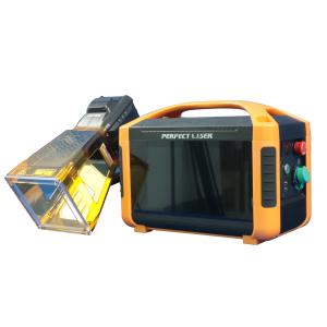 Wholesale Portable Mini Stainless Steel Handheld Laser Marking Machine For Metal And Non Metal , 20w 30w Galvo Laser Engraving Machine from china suppliers