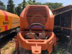 80CBM 8Mpa Used Concrete Trailer Pump Electric Hydraulic Stationary