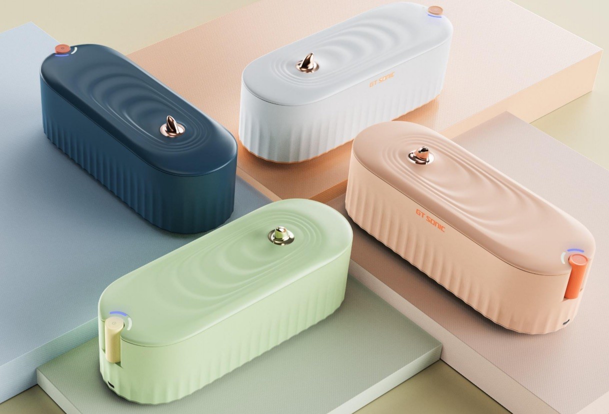 Small Ultrasonic Jewelry Cleaner 420ml Capacity 35W Power With UV Sterilization