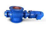 Heavy Duty Dust Collector Rotary Feeder Valve Air Lock Carbon Steel