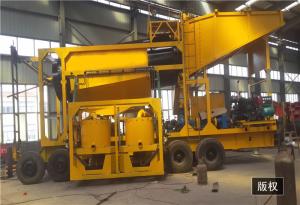 Wholesale 400T/H,105Kw Power, 10.5m Length ,Steel,Rotary Movable,Gold Washing Trommel Screen from china suppliers