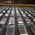 Water Cube Textured Decorative Tempered Glass 10mm Thickness For Partitions