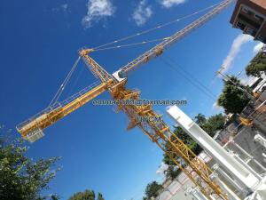 Wholesale 12tons QTZ7032 Construction Tower Crane Top Slewing type with VFD Control from china suppliers