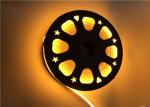 Gold Yellow Color Flexible LED Strip Light With 120 Degree Beam Angle
