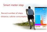 Luxury Gold Bluetooth 4.0 Bracelet Digital Smartband Wrist Smart Watch for