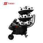 15 Balls Siboasi Football Throwing Machine Soccer Ball Pitching Machine For