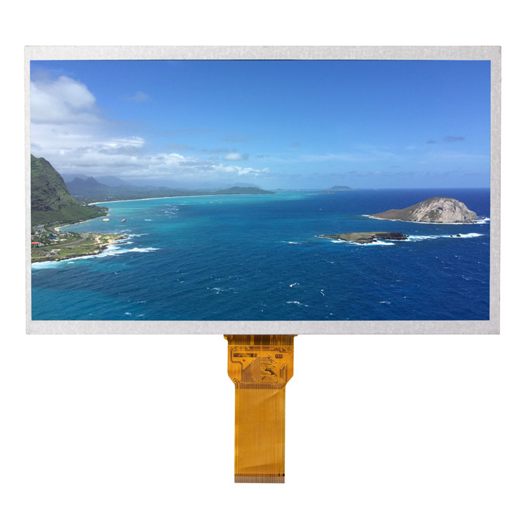ROHS 1024*600 10.1 Inch Lcd Display , 600cd/m2 IPS LCD Module