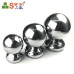 316 Stainless Steel Hollow Ball Handrail Ball Empty In Bottom Silver / Golden