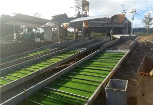 Wholesale 150m3/H,85Kw Power, 9m Length ,Steel,Rotary Movable,Gold Washing Trommel Screen from china suppliers