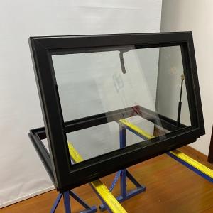 Wholesale Water Repellent Alu Skylight Shed Manual Aluminium Skylight Frame 6mm+15A+6mm from china suppliers