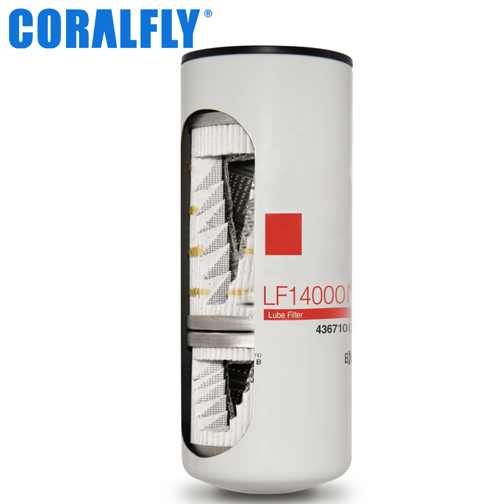 CORALFLY Lf14000nn Cross Reference Micron Grade Truck Oil Filter