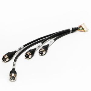 Wholesale 6 Pin Vehicle Aviation Cable With Mini Din Connectors For Car GPS Security Systems from china suppliers