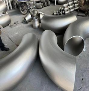 Wholesale Sch 40 ASME B16.9 Carbon Steel Pipe Fittings STD MS 1.5D Long Radius 90 Elbow from china suppliers
