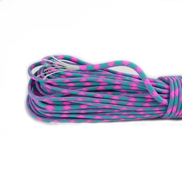 Outdoor Survival Paracord 550 with 7 Inner Strand Typeiii Polyester Paracord Rope