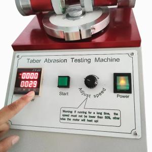 Fabric Rotary Abrasion Tester Taber Abrasion Tester Testing Equipment