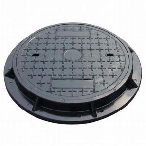 Wholesale EN124 DN100 Cast Iron Manhole Cover Locking Drop Manholes Painting Surface from china suppliers