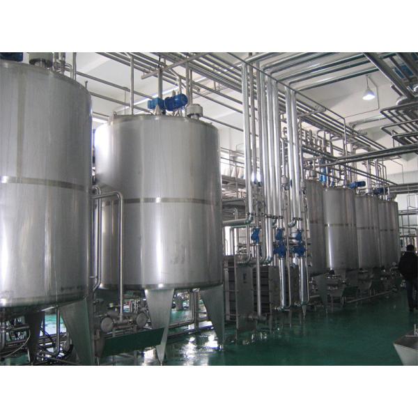 Manufacturing Plant 3000L/H Dairy Production Line for Milk Yogurt Ice Cream and