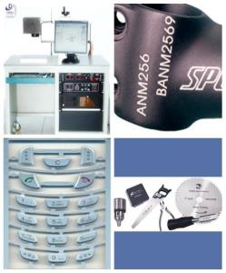 Wholesale High Precision Desktop Laser Engraver , 20w Fiber Laser Engraving Machine from china suppliers