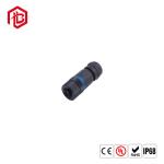 Waterproof Ip67 Straight Assembly Plug Cable Panel Mounted Pcb A D Code Female
