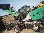 1500kgs Load Wheel Loader Machine 3200mm Dumping Height