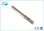 3 Flutes Carbide Roughing End Mills CNC Machine Tool 50 - 100mm Overall Length