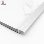 Indoor Aluminium Stair Nosing Edge Trim , 1.5mm Anodized Aluminum Stair Nosing