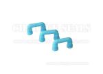 Inner Diameter 6 Mm Rubber Tube Hose Double Blend Blue For Industrial Equipment