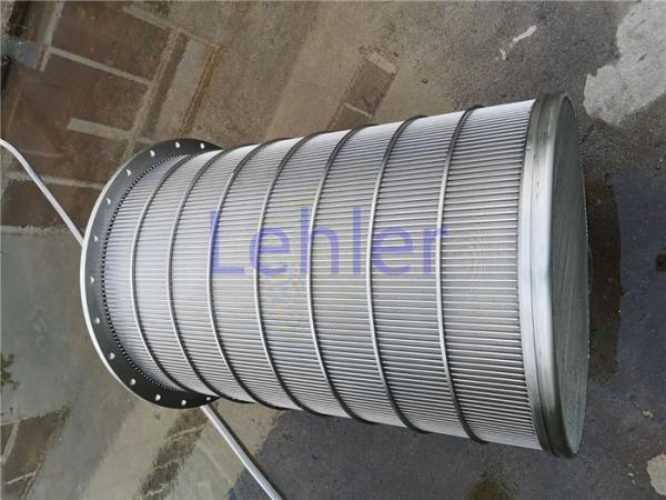 Lehler Wedge Wire Basket High - Precision Slot Opening For Starch / Sugar