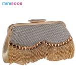 Other Decoration Minibook Wedding Crystal Ladies Clutch Handbags for Special