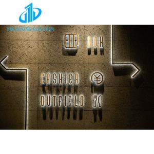 Wholesale 3d signage letter acrylic signs led letter lights light box outdoor advertising display from china suppliers
