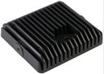 Aluminum Alloy Led Street Light Housing Die Cast Black Powder Coating