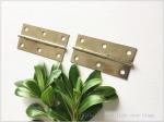 Brown Color Heavy Duty Gate Hinges Fixed Pin Water Proof Small Size