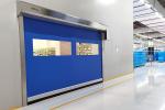 Adjustable Opening And Closing Speed 304 Stainless Steel Frame Roll Up Door With