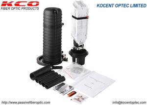 Wholesale 1 In 4 Out 144 Cores FTTH Vertical Dome Fiber Splice Closure 5 Port FOSC KCO-J106H-144 from china suppliers