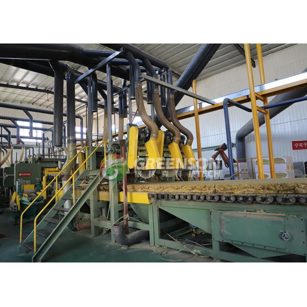 Stone Wool Basalt Making Machine Rock Wool Panel Production Line With Customized Voltage