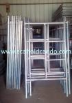 Q235 pre-galvanized painted scaffolding door frame ladder frame 1219*1700, 914