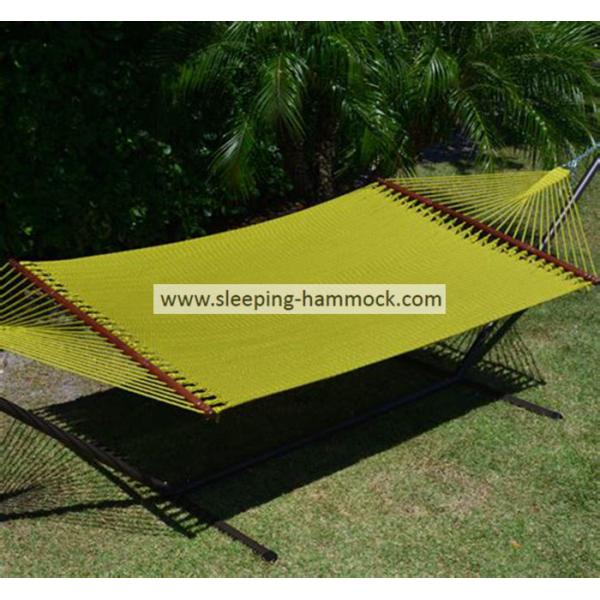 Big Sturdy 2 Person Sleeping Hammock , Beach Swing Caribbean Style Hammock With Stand