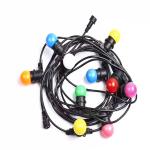 Holiday lighting colorful black 0.5m-10m lamp cable chain Small LED Light cable