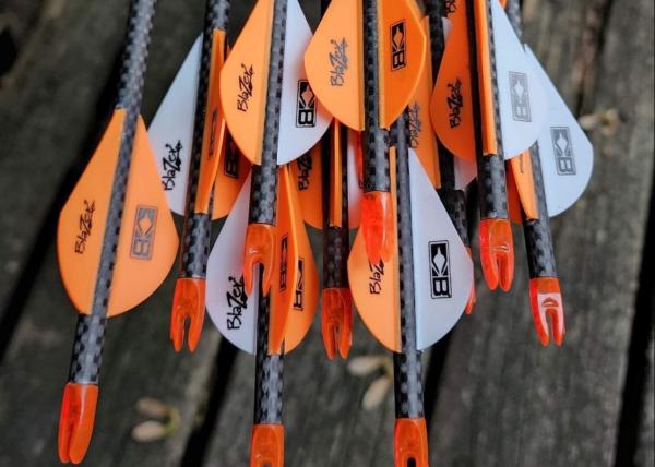 ID.204"(5.18MM) Big Game Penetration Strongest 3k Woven Fiber spine 250/300/350