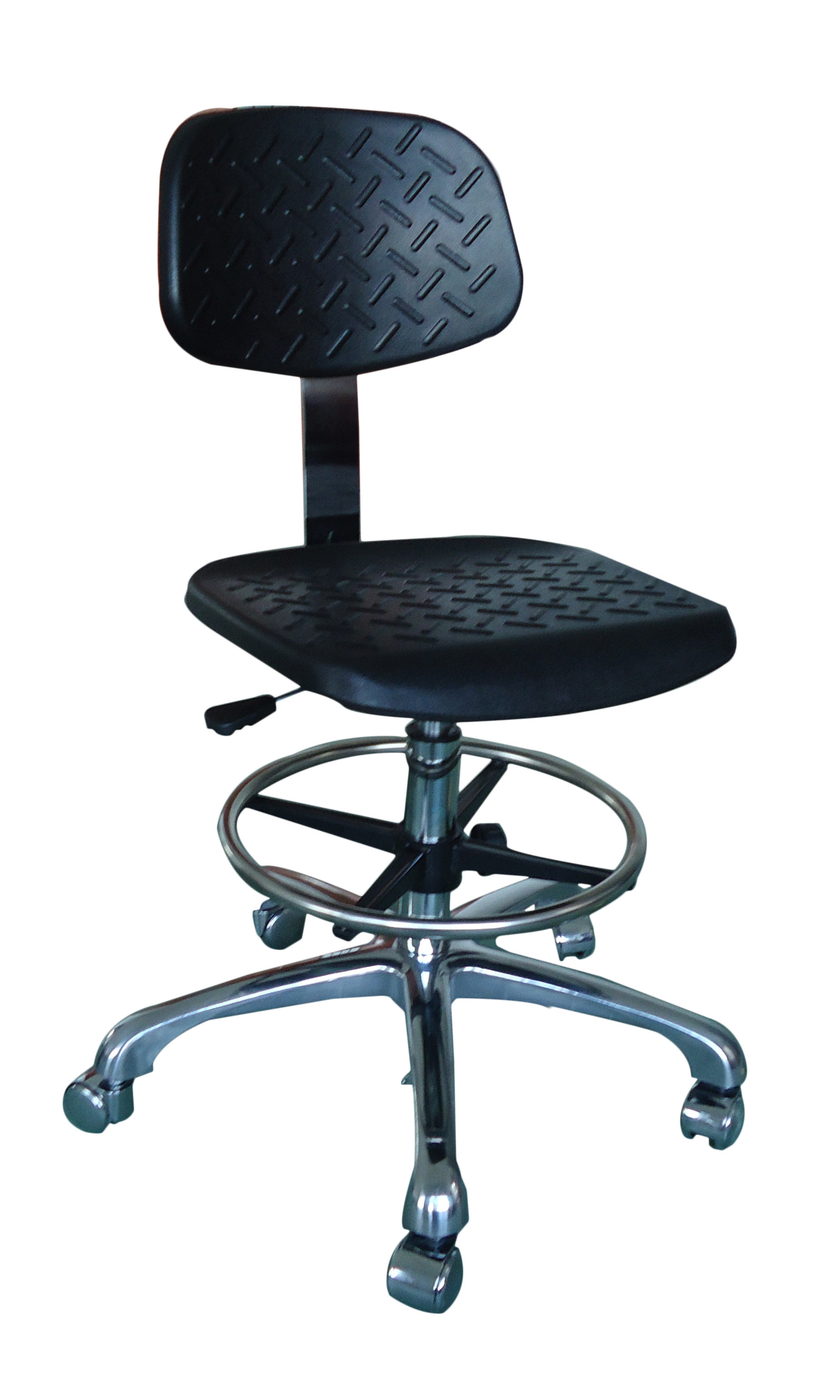 Adjustable PU Leather Chair ESD Safe Chairs For Clean Room Office