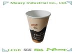 16oz Single Wall Paper Cups Paper Cups for Hot Drinking / Tea / Milk
