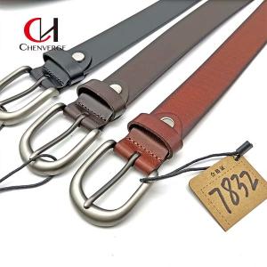 Wholesale Chenverge Unisex Genuine Leather Dress Belt , Leisure Genuine Handmade Leather Belts from china suppliers