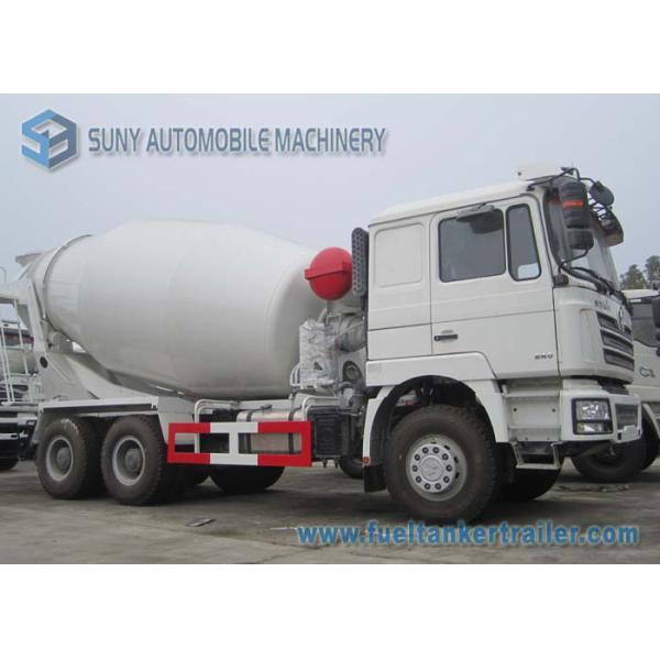 8M3 9M3 13M3 Concrete Mixer Vechile 6X4 Shacman Delong F2000 Concrete Mixer Truck White Red Blue